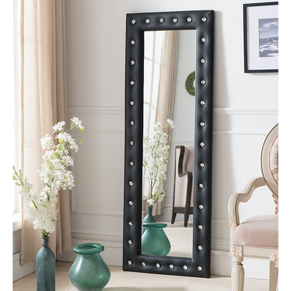 Pembroke Standing Mirror (Black)