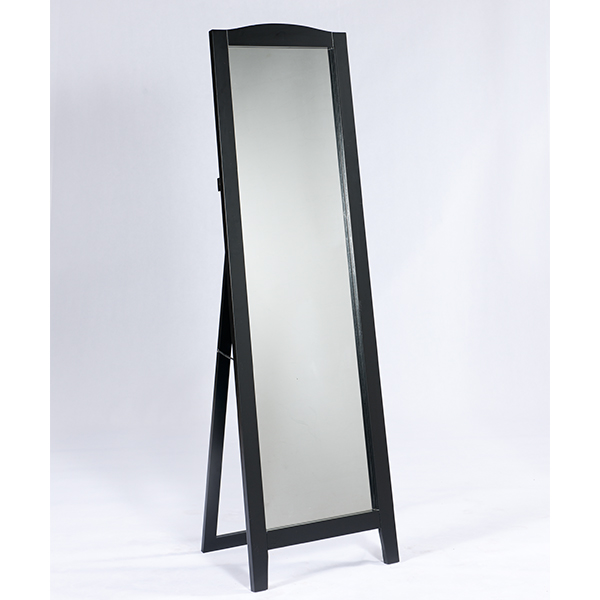 Frederick Wood Standing Mirror (Black)