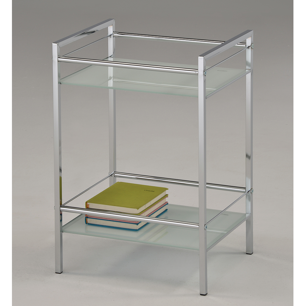 Holton 2-Shelf Glass Tower