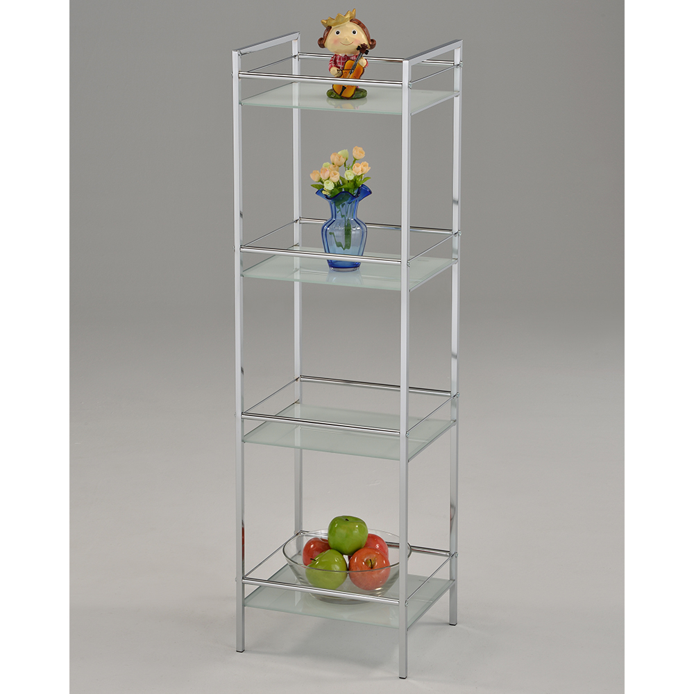 Holton 4-Shelf Glass Tower